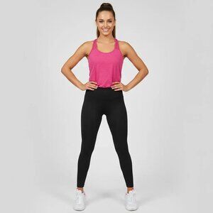 LAYER 8 Women's Pink Activewear Cool Mesh Tank Racer Back Tank Top Size Small